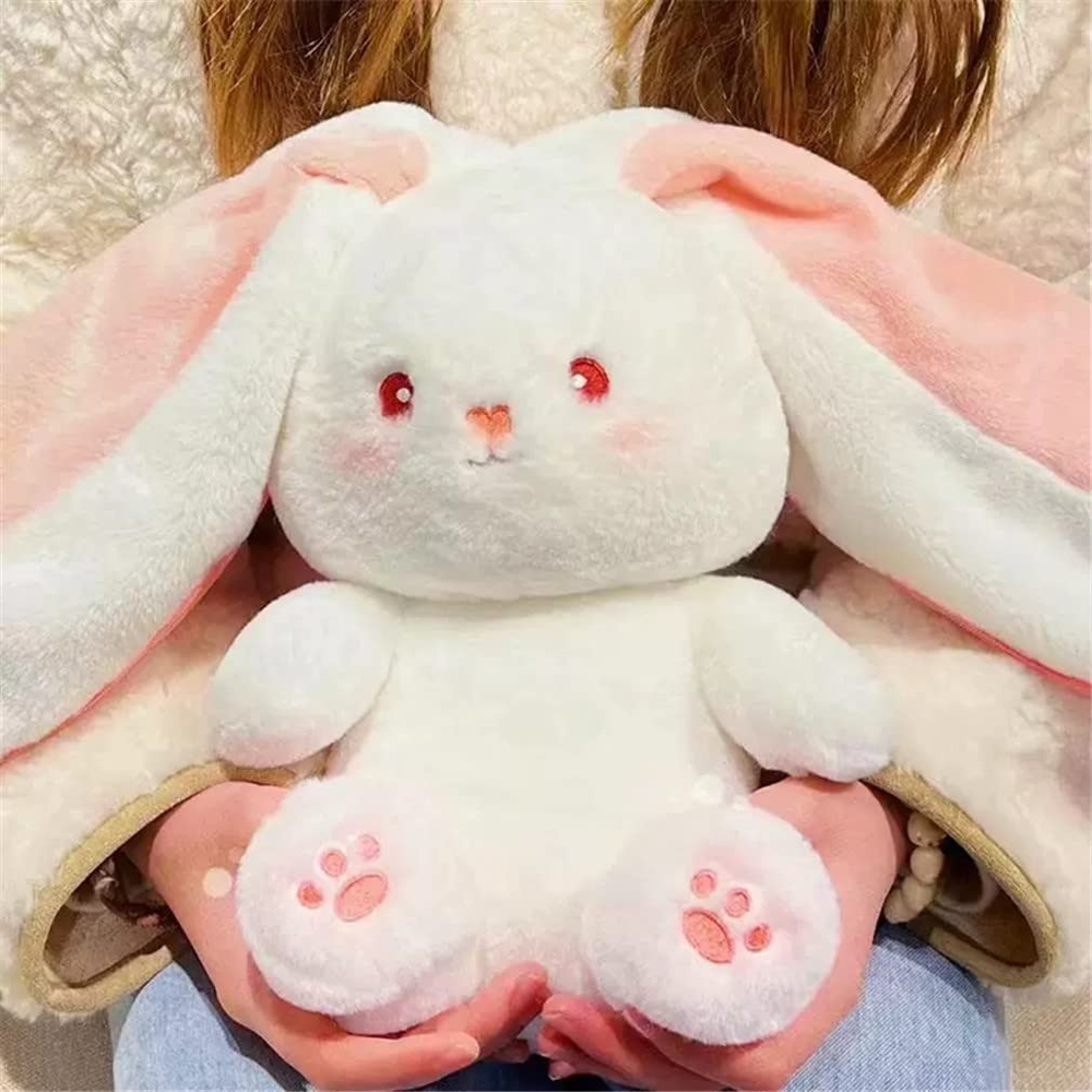 🐰Easter Early Sale 49% OFF🍓Strawberry Bunny Transformed into Little Rabbit🎀 Fruit Doll Plush Toy🐰